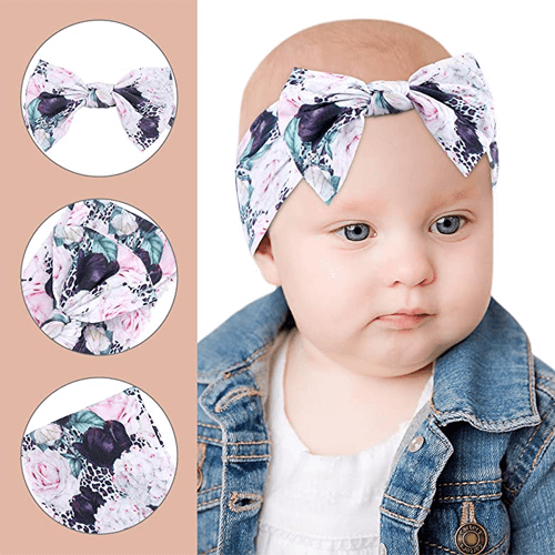 KGDUYC Bandeau pour bébé - 7 pièces bandeaux pour bébé bandeaux pour