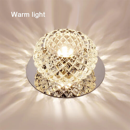 Spot lumineux LED en cristal, 3W/5W, éclairage d'intérieur, AC 110/220V -  Sunu Equipement