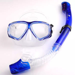 Lunette anti-buée en verre trempé C320 pour adulte avec tube de respiration