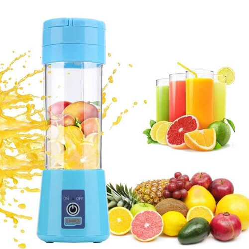 Mini Blender Portable USB - Moulin à Grains, épices Et Smoothies, Rechargeable, Parfait Pour Voyages