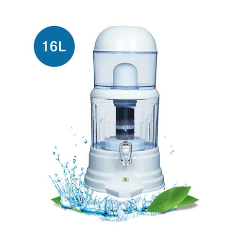Fontaine à eau à double filtration 16 Litres - Distributeur d'eau - Sunu  Equipement
