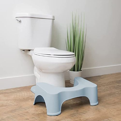 42% OFF] 2023 Tabouret De Toilette Accroupi En Forme De U Epaissi  Antidérapant Repose-pieds De Salle De Bain Dans Blanc