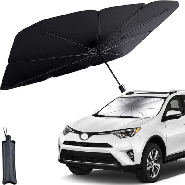 Couverture Pare-Brise Voiture Pour Toyota Yaris Cross Suv, 6Pcs Pliable Pare Soleil Voiture
