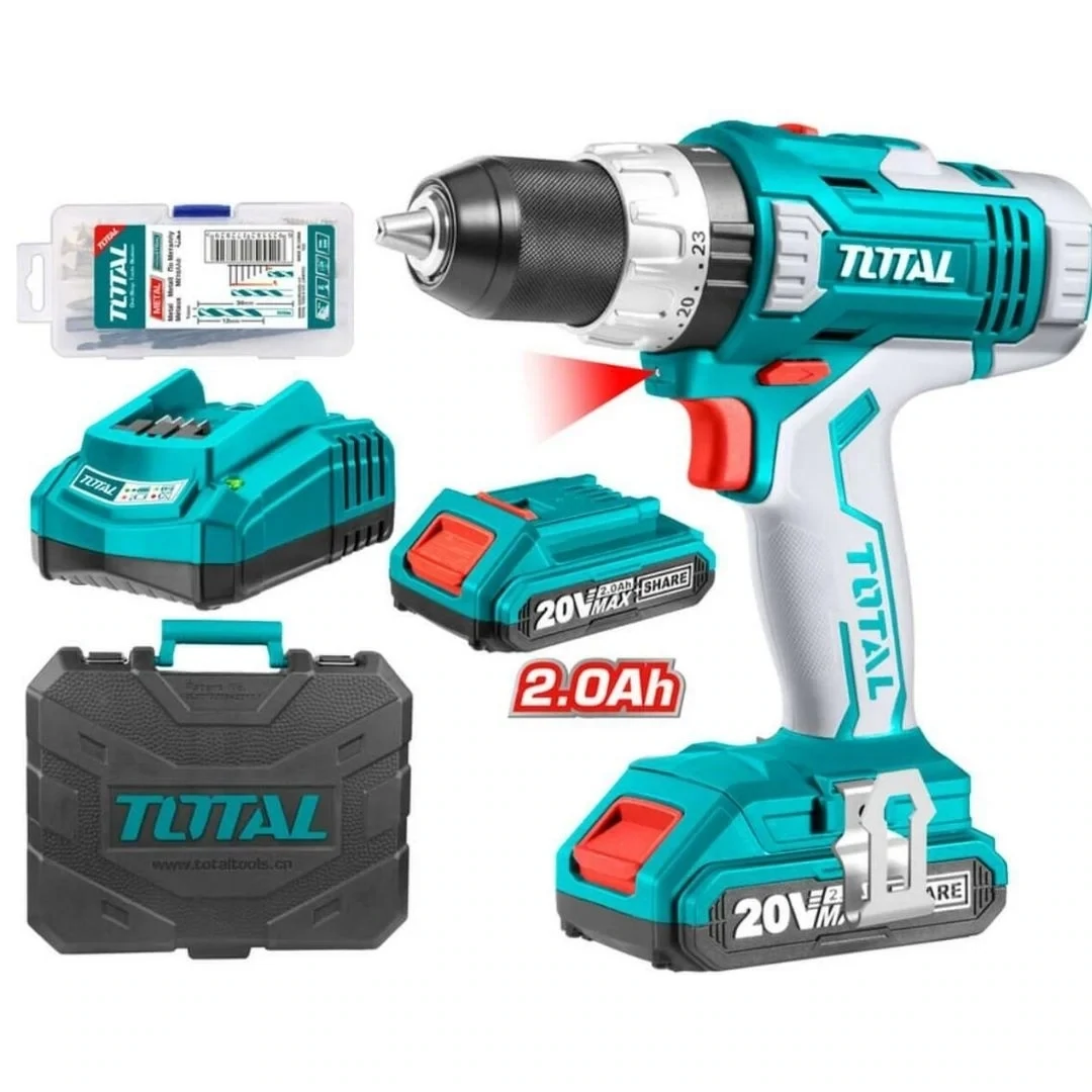 Perceuse Sans Fil Lithium-Ion Total