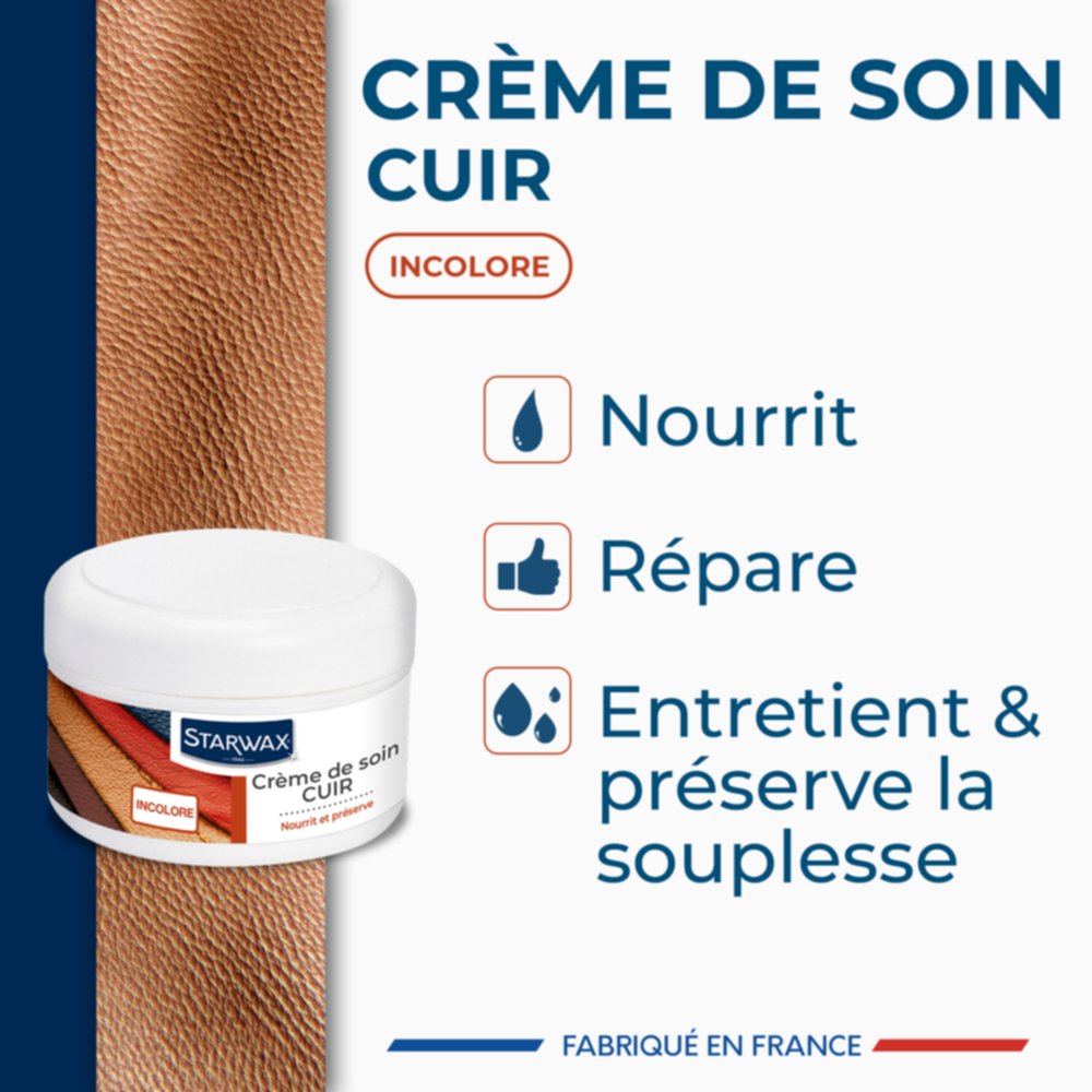 Crème nourrissante pour cuir - STARWAX