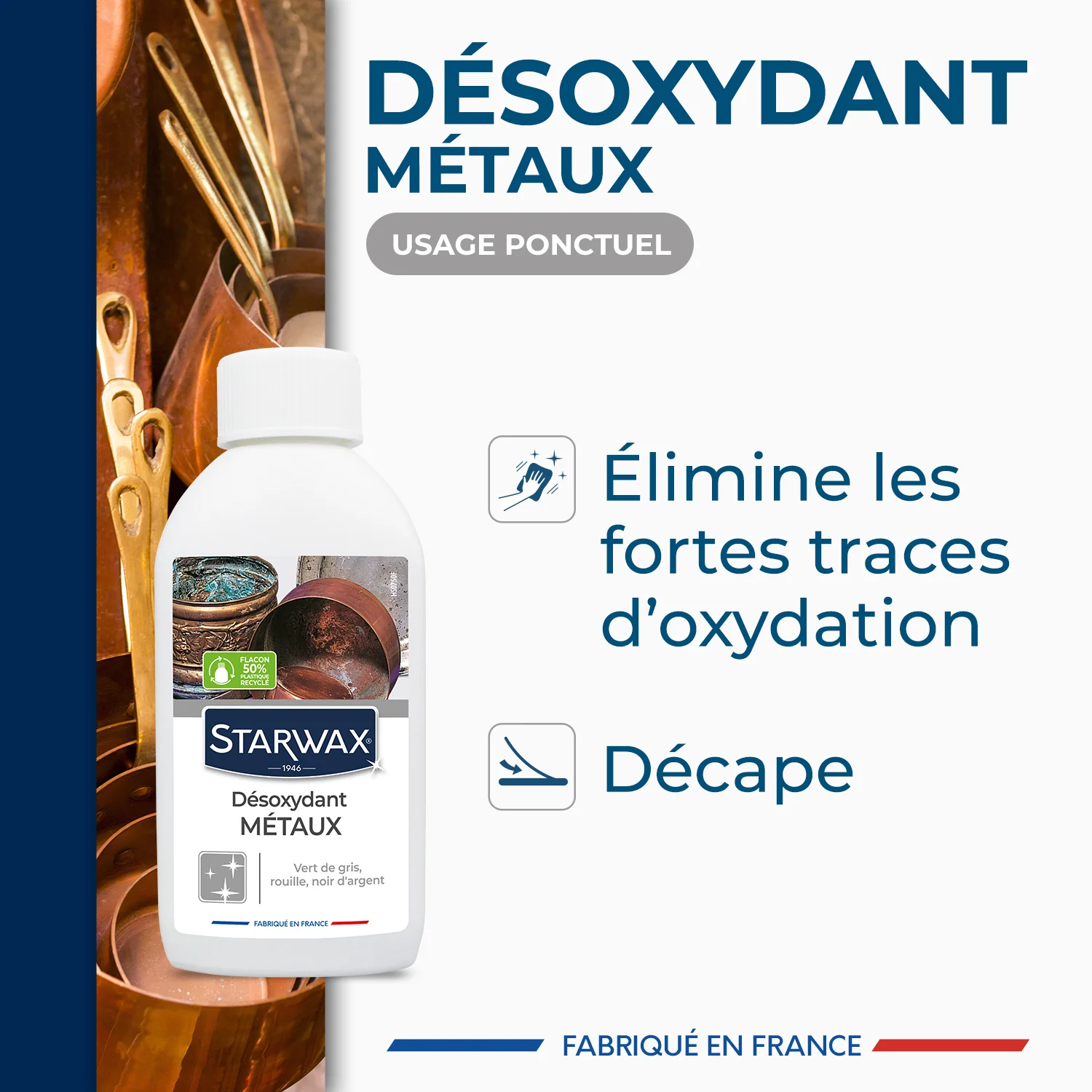 Décapant et Désoxydant métaux Starwax