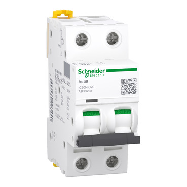 Disjoncteur modulaire 2P Schneider Electric