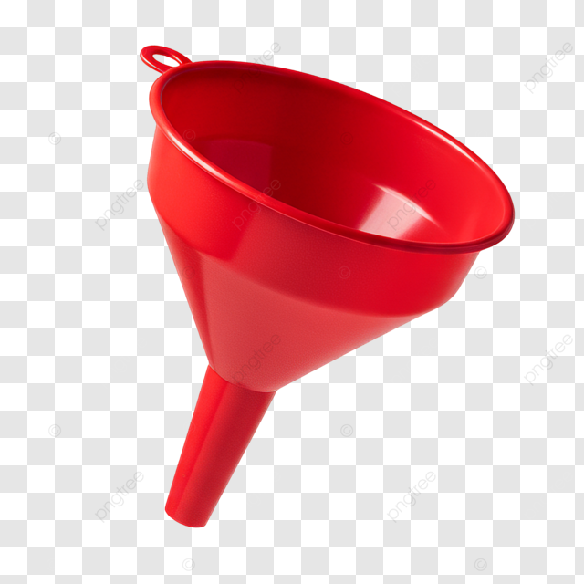 Entonnoir plastique rouge 89 Entonnoir plastique rouge 89
